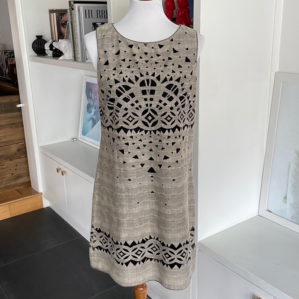 Max Studio Boho Geometric Dress